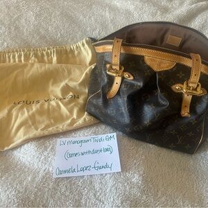Louis Vuitton Brown Monogram Shoulder Bag
